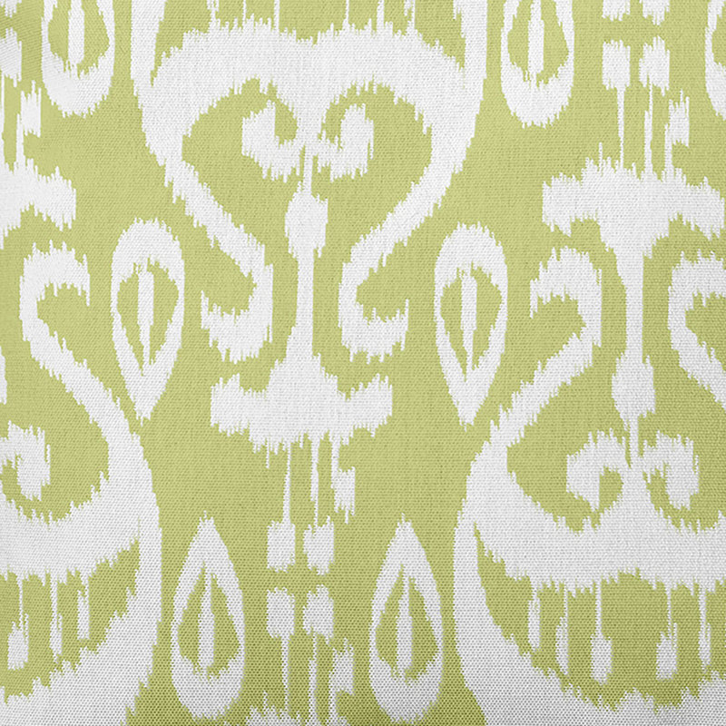 Housse de coussin d'extérieur carré Happy Hippy, H 18 po x l 18 po, Vert