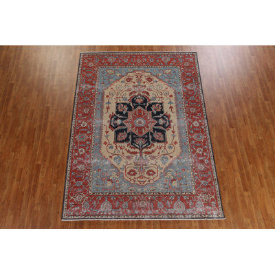 One-of-a-Kind 7'0" X 9'9" Wool Area Rug in Beige