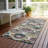 Machine Washable Indoor/Outdoor London ACN2257 Panels Rug-1695620356