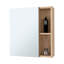 Armoire à pharmacie à miroir Lincoln, cinq tablettes intérieures-621879285