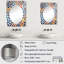 Grand miroir mural M mosaïque Tiles III - Boho MIR136398-753737826