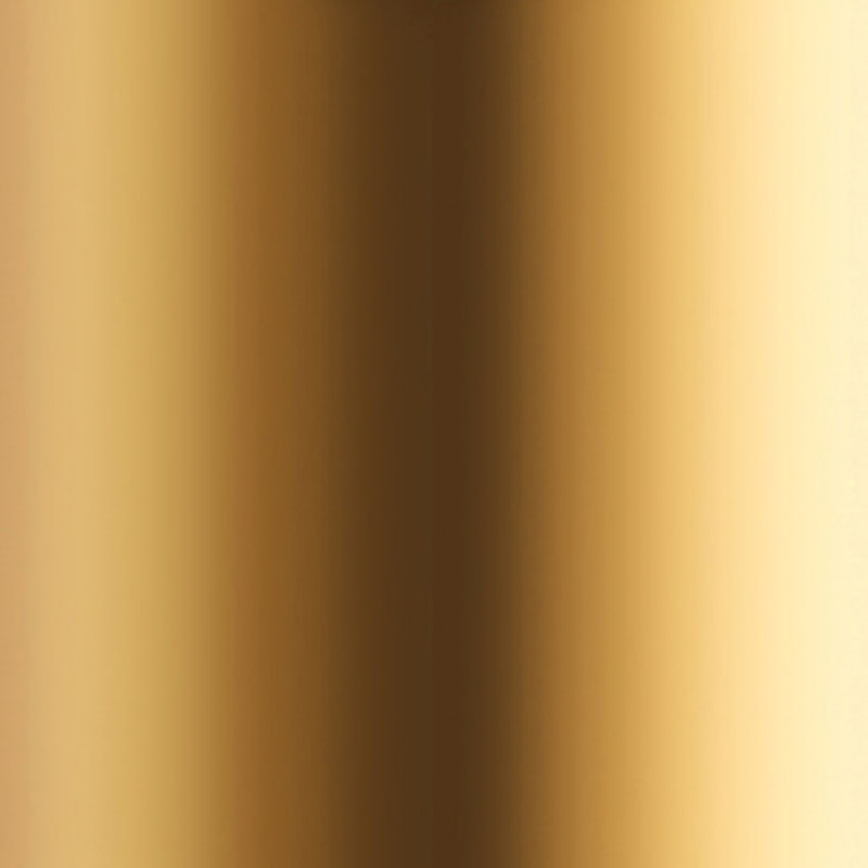 Rosamund 1 - Light LED Shaded Pendant, French Gold