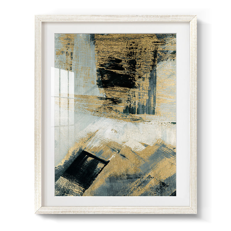 Southern Flow -Framed Print, 25.5" H x 17.5" W, White