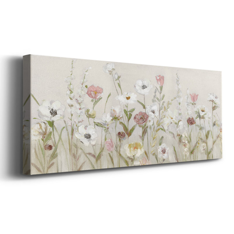 «Bloomin Around», reproduction sur toile, H 8 po x l 20 po x P 1,5 po