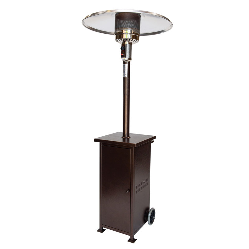 Chauffe-terrasse Rhino au propane pliable 41 000 BTU, Bronze