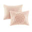 Mini ensemble de couvre-lit touffeté en coton et médaillon à franges-122524793-122524795