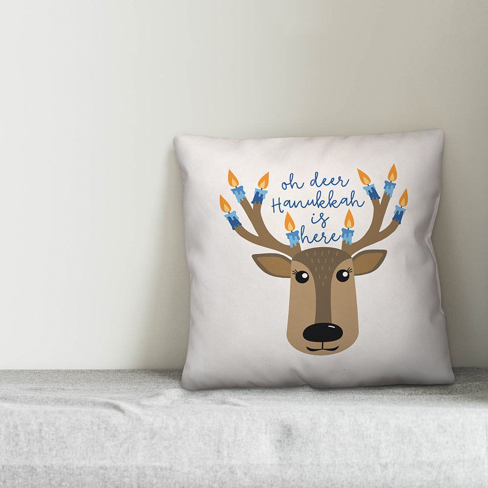 Deer Throw Pillow Designs Direct Creative Group