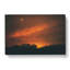 Orange Sky In Abstract - Wrapped Canvas-55309005