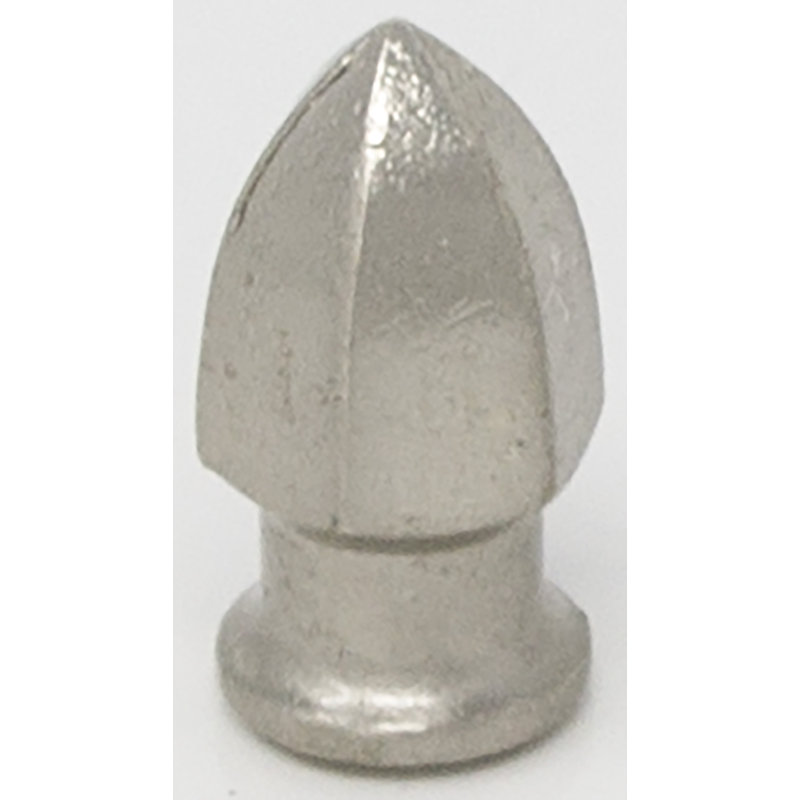 Adeoluwa Parasol Lamp Finial, Brushed Nickel