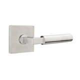 Hercules Flat Passage (Hall & Closet) Door Lever with Square Rosette