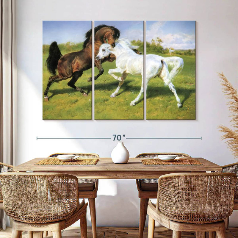 Brampt The Duel 1895, 42" H x 65" W