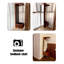 Miroir pleine grandeur rectangulaire en acier inoxydable-170888083