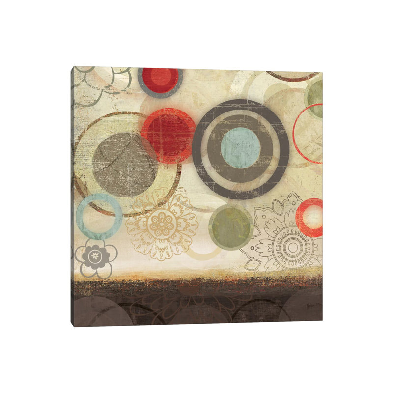 Colourful Elements I by Allison Pearce - Wrapped Canvas Painting, 45.72 cm H x 45.72 cm W x 3.175 cm D