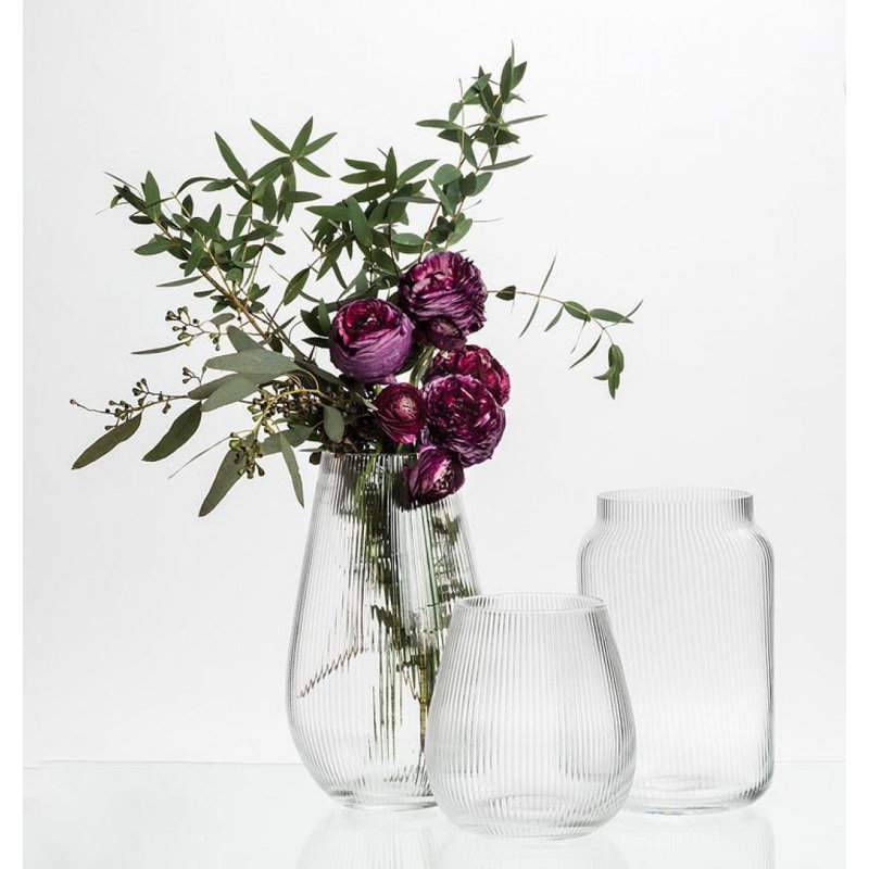 Large Narrow Optic Vase