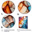 «Opalescent Abstract Fractal Glass relief III», impression d'art mural fractal-818725018-852389851