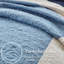 Courtepointe 7 pièces pour lit double / grand avec taies décoratives européennes et coussins - bleu marine, design traditionnel, matelassage en microfibre