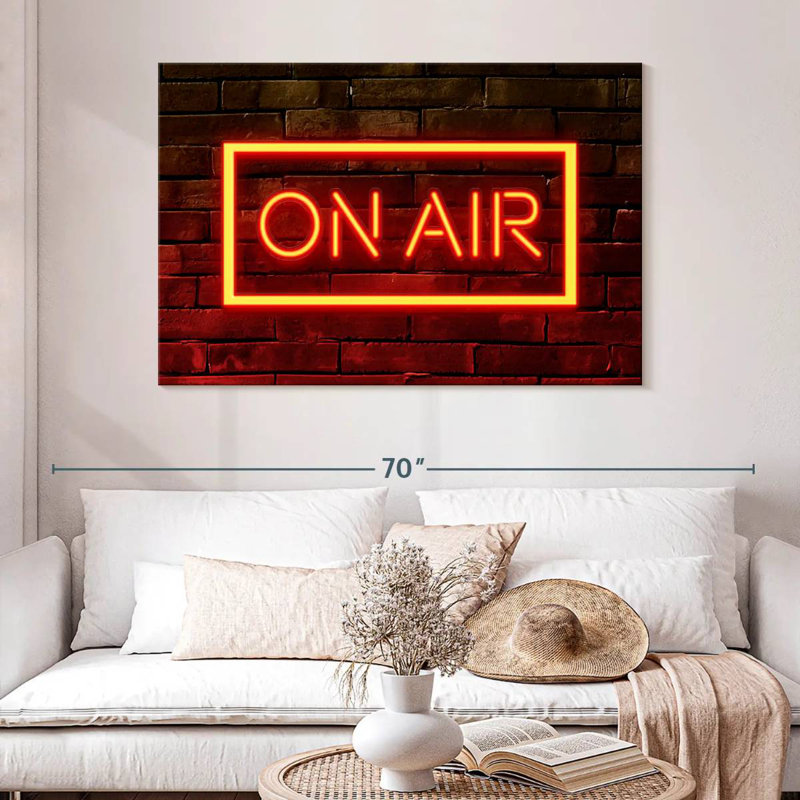 Tergel On Air, 32" H x 48" W