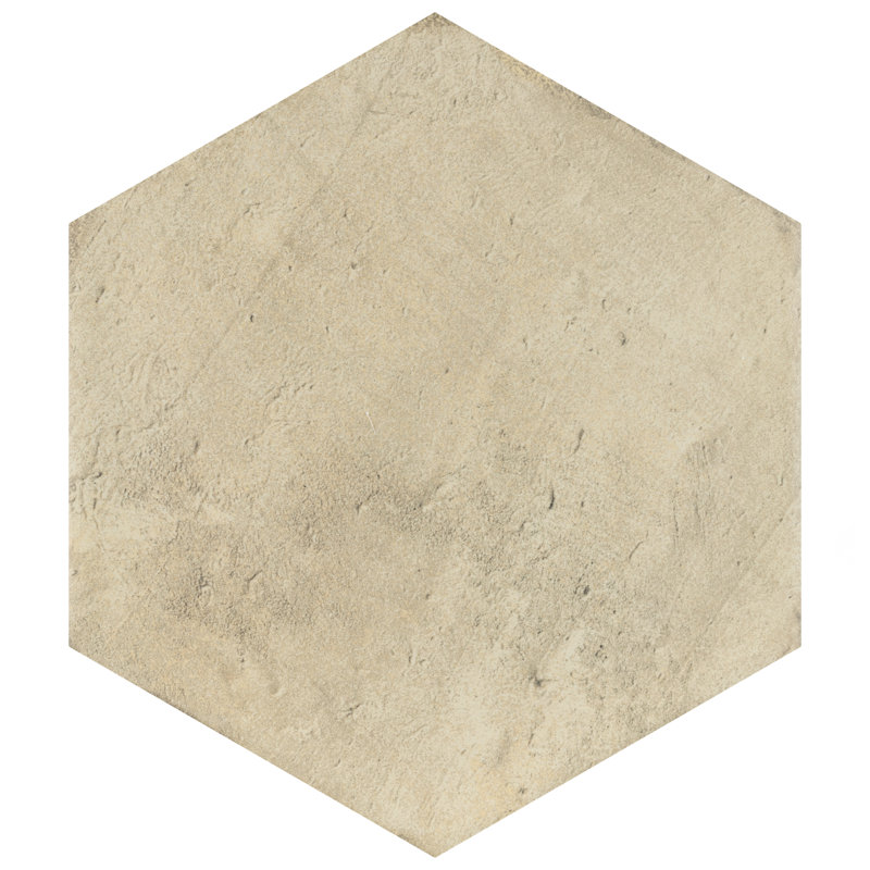 Fika 8" x 9" Ceramic Stone Look Wall & Floor Tile
