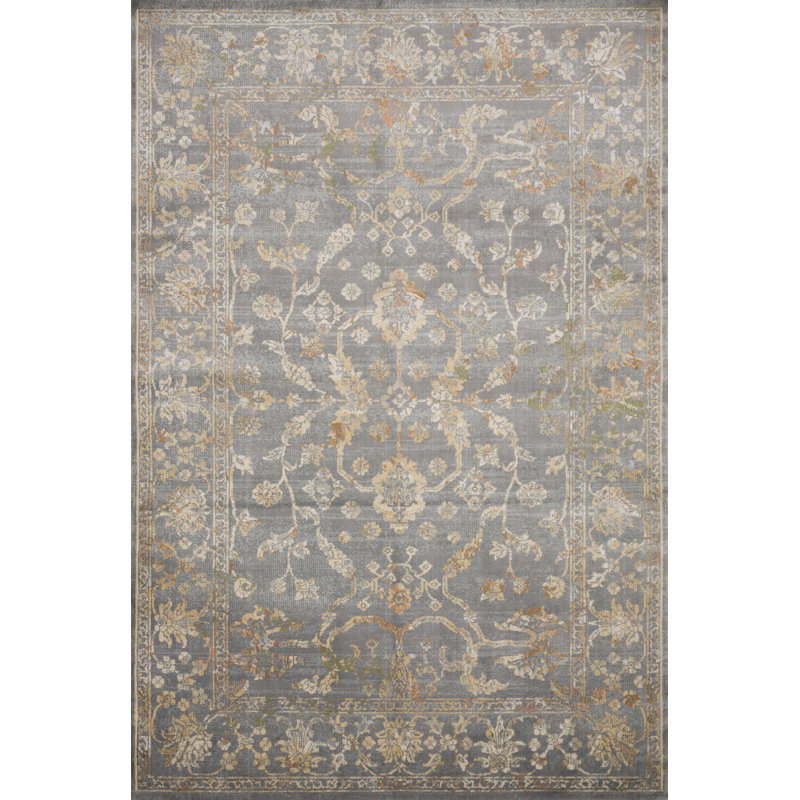 Jeterson Floral Indoor Rug, Rectangle 8' x 10'