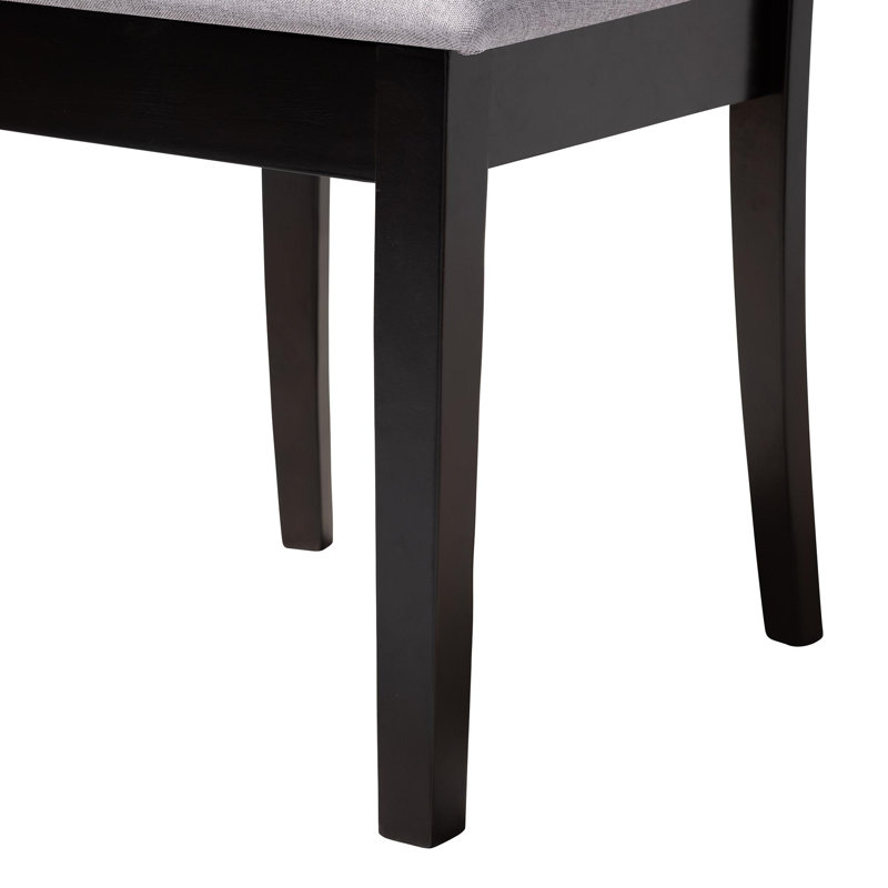Ensemble de salle à manger 5 pièces Baxton Studio Lore Modern, Gris