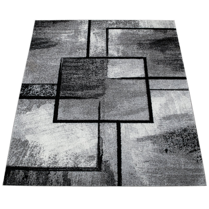 Quention Abstract Indoor Rug, Rectangle 1'11.6" x 3'3.4"