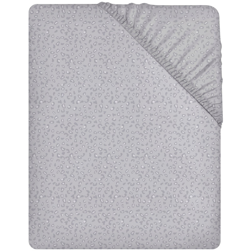 Microfiber Flatweave Fitted Sheet, Double (4'6)