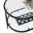 Caoimhlin Tempered Double-Layer Glass Oval Coffee Table-1355186454