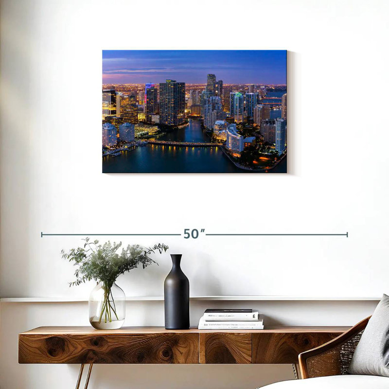 Sireci Miami Twilight Mood, 20" H x 30" W