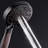 6-Setting High-Pressure Handheld Shower Head With Wall & Overhead Brackets - 2.5 GPM-113380491