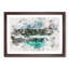 Lago Di Carezza in Italy - Picture Frame Painting Print-56733688-56733687