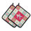 Ensemble de cuisinier poignée 2 pièces caroline trésors paradise fish love