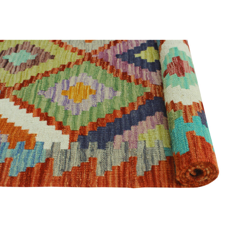 Flatweave Aarash Rust Runner