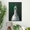 Impression sur toile, "Elegant Fowl with Pearls", art mural moderne, 1P