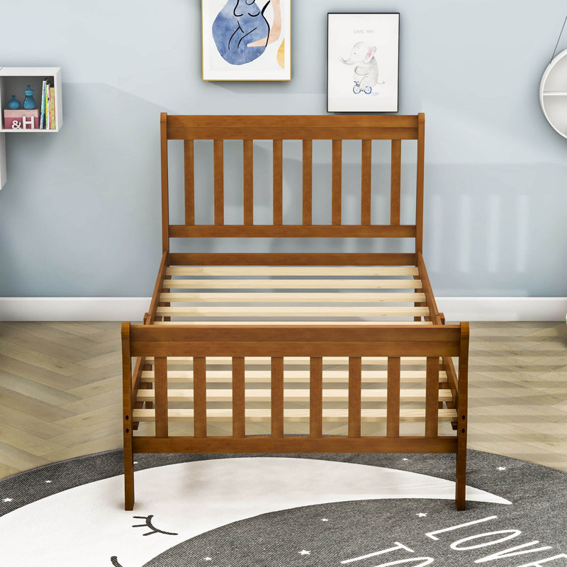 Lit plateforme Diar, Noyer