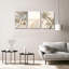 3 Piece Wrapped Canvas Wall Art