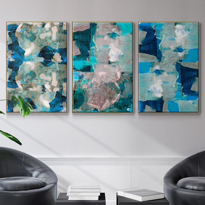 «Impasto I», reproduction sur toile 3 pièces