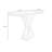 Retro Nut-Brown Solid Wood Console Table-1281290993