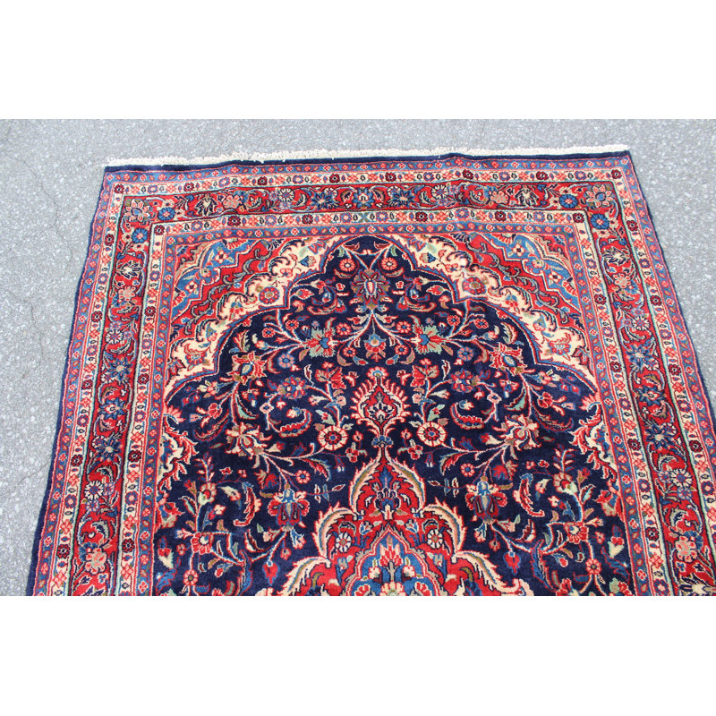 Tapis oriental bleu 4 x 7