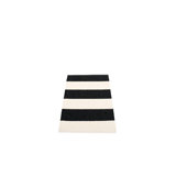 Bob Striped Area Rug in Black/Beige