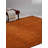 St Catherine Hand Knotted Loom Wool Eco-Friendly Area Rugs - 6'x6', Octagon, Orange Color, Contemporary Modern Design, High Pile Thick Handmade Anti Skid Area Rugs for Living Room, Bed Room-123099912