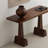 Mid-Century Modern Solid Pine Console Table-13645527