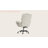 Labelle 24.8'' W Velvet  Cross-Legged Office Chair with Flip-up Arms, Ergonomic Swivel Executive Chair With Headrest-500245872