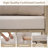 Outdoor 3-person Wicker Sofa With Cushion