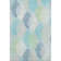 Premium Machine Washable Prisco Teal Rug