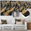 Golden Majestic Dragon Lair - Dragons, impression murale sur métal-1558802445
