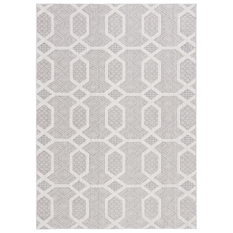 Global Performance Geometric Rug, Rectangle 4' x 6'