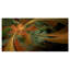 «Symmetric Orange Digital Fractal Flower», impression sur toile tendue-2065879213-2076715855