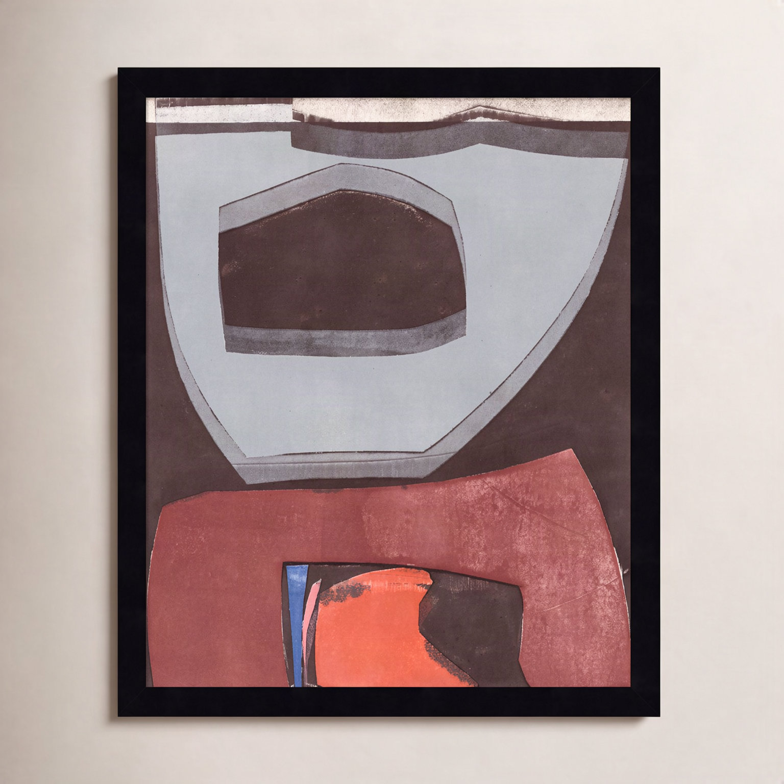 Solano "Istanbul 12" Print by Rob Delamater, 17" H x 15" W, Black