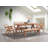 Alinna Bench with Rattan Seat in Natural