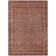 Machine Washable Indoor/Outdoor Xhevrie Terracotta Rug